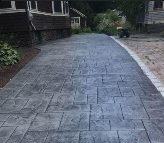 Brick patio